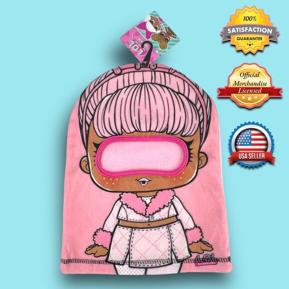 OFFICIAL LOL Surprise Snow Bunny Ski Mask Shiesty Balaclava Winter Hat Beanie OS - Picture 16 of 16